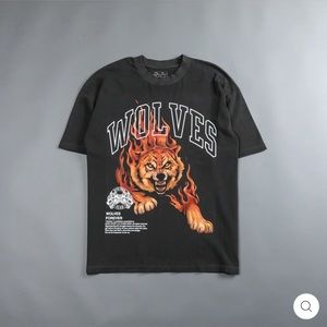 DARC SPORT BLAZE "PREMIUM VINTAGE" OVERSIZED TEE IN PIGMENT WOLF GRAY